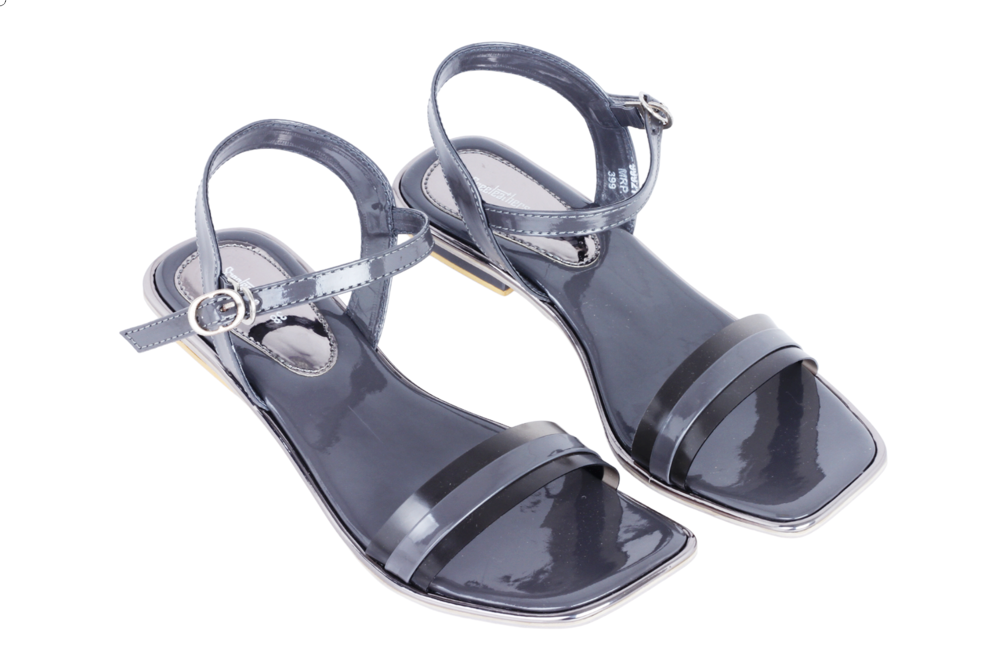 Buy Stepee Trending Stylish Fancy and Comfortable Grey Flat Sandals for  Women & Girls Online at Best Prices in India - JioMart.